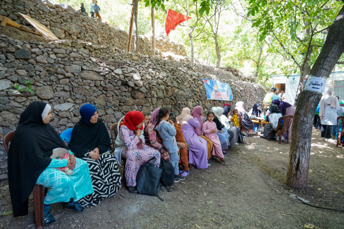 Caravanes médicales solidaires dans la région d'Al Haouz