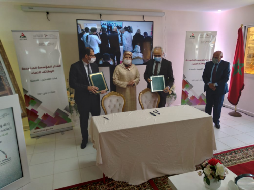 Signature de la convention